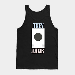 THEY I THEIR - Colored sunset version Tank Top